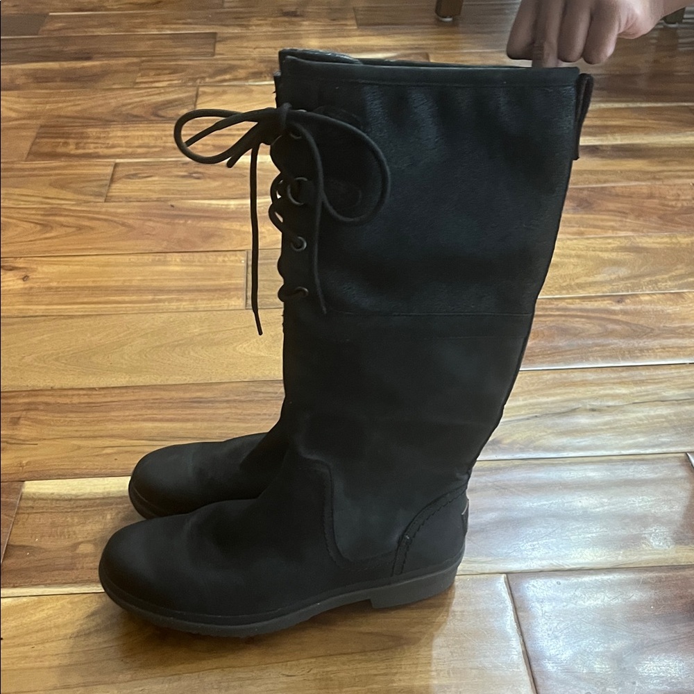 UGG Black Cozy Boots - Picture 4 of 9